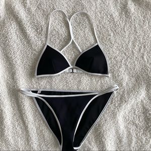 VS Black & White Colorblock Bikini